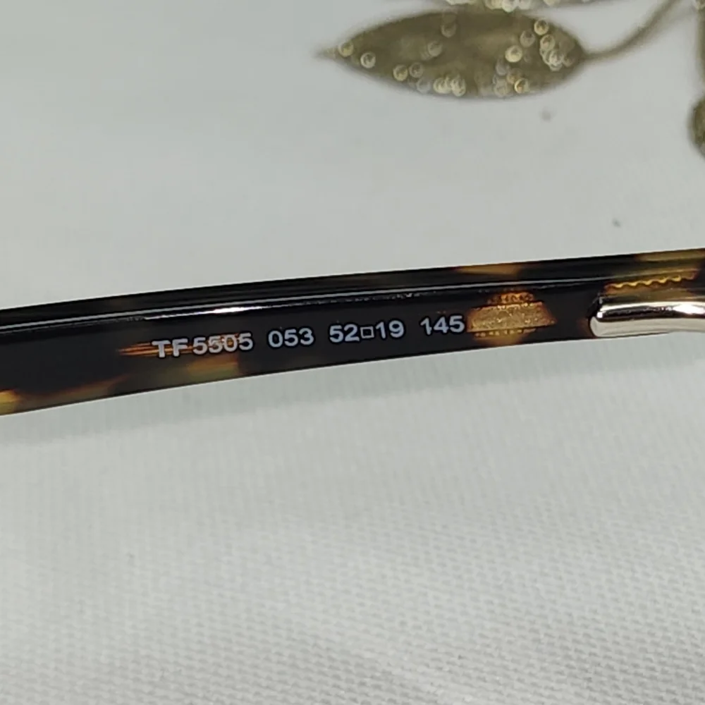 Authentic NWOT Tom Ford TF5505 053 With HARD CASE AND DUST CLOTH